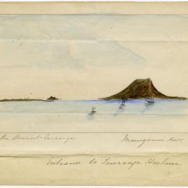 Entrance to Tauranga harbour
