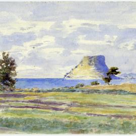 Mauao from the Domain