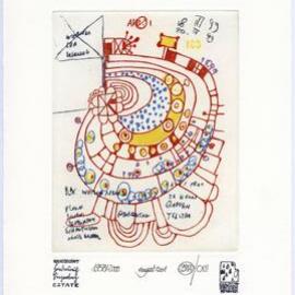 991 A /CXII Doodle for catalogue Raisonne