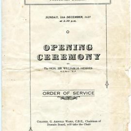 War Memorial Gates - Tauranga Domain