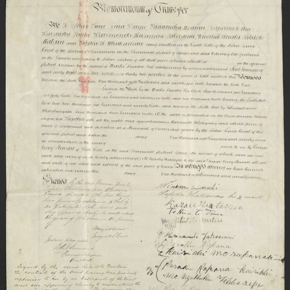 Papers relating to Katikati Special Settlement