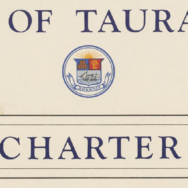 City of Tauranga Charter for the 6th Battalion (Hauraki) Royal New Zealand Infantry Regiment.