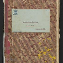 Tauranga Domain Board Minute Book 1922-1950