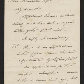 Letter to Thomas Buddle