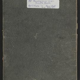 Mount Maunganui Women’s Institute general monthly meeting minute book, 1942-1945