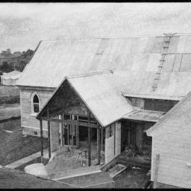 St George church construction - Gate Pā