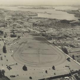 Aerial of Tauranga Racecourse