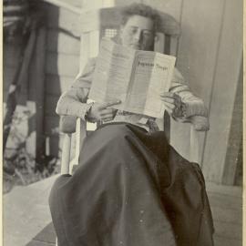 Woman reading