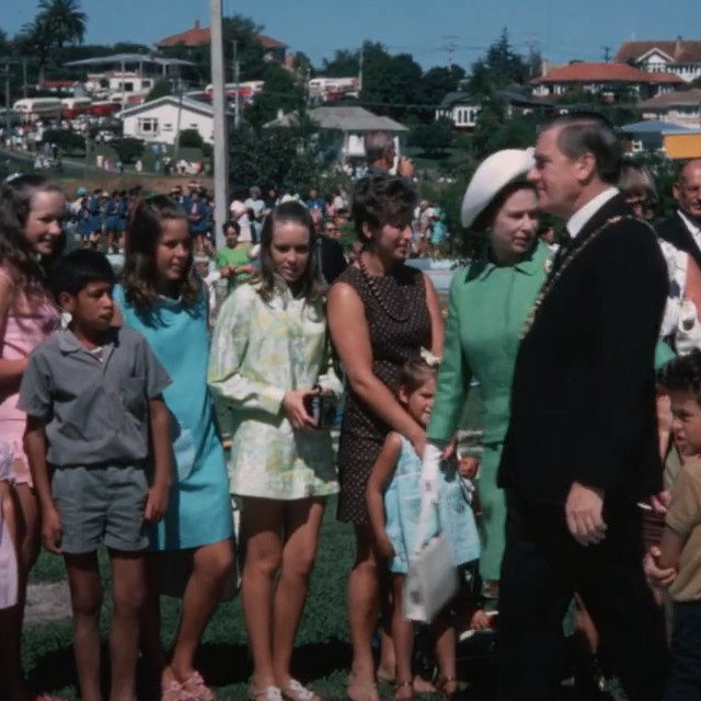 Royal Visit to Te Ao Mārama - Tauranga - 23 March 1970 and 1977