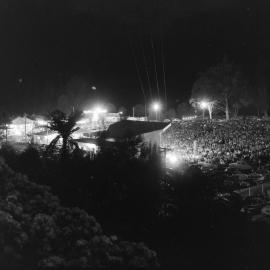 Sound shell at night