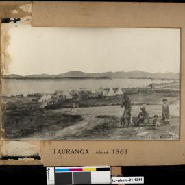 Sketch of Te Papa Peninsula