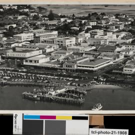 Aerial of the Strand, Tauranga