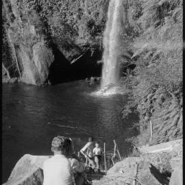 View of Omanawa Falls 