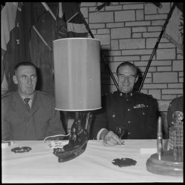 Retiring Commanding Officer of Hauraki Regiment