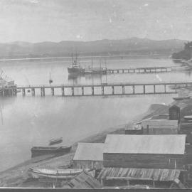 Tauranga Harbour from Monmouth Redoubt early 1900s