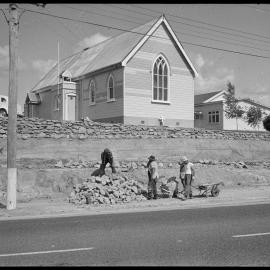 Work continues on St George's Church, Gate Pā