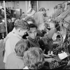 Tauranga South School children visit the Bay of Plenty Times 