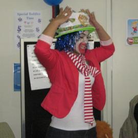Papamoa Library: Clown