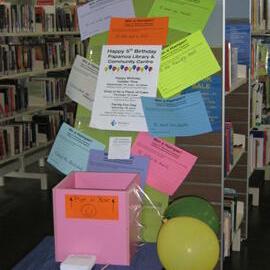 Papamoa Library: Birthday Competition