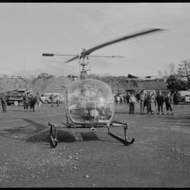 Aircraft wreckage in Kaimi Ranges - Helicopter