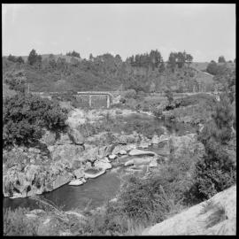 Scenery on Wairoa River near Ruahihi Bridge