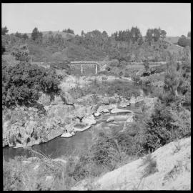 Scenery on Wairoa River near Ruahihi Bridge