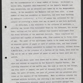 The Waikato War 1863 (from John Featon)