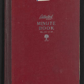 Minute book of the Merivale Māori Women’s Welfare League, 1964-1969