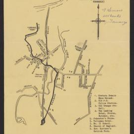 Katikati ("The Uritara Township) map