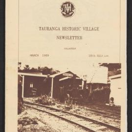 Tauranga Historic Village Newsletter, 1989 March