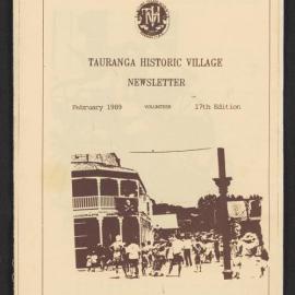 Tauranga Historic Village Newsletter, 1989 February
