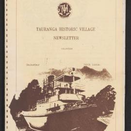 Tauranga Historic Village Newsletter, 1988 December