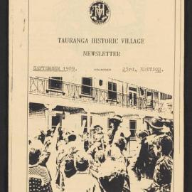 Tauranga Historic Village Newsletter, 1989 September