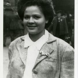 Virginia Marshall in Auckland, 1947
