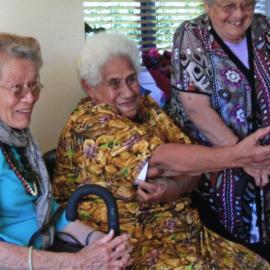 Virginia Marshall's 85th birthday in Tauranga, 2010