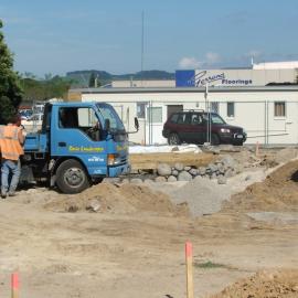 Construction of the Greerton Village Green (2005)