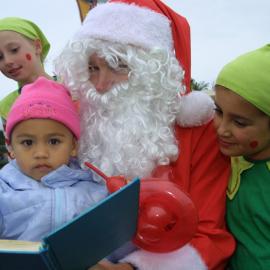 Father Christmas in Greerton (Christmas 2002)