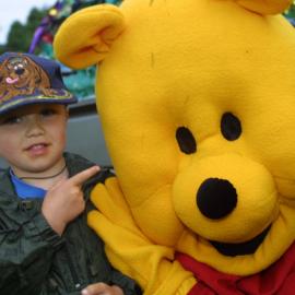 Winnie the Pooh in Greerton (Christmas 2002)