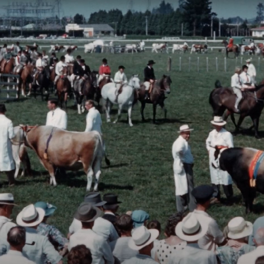 Opening of Tauranga Airport, Highland Games - 1967