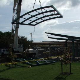 Installation of the Greerton Band Rotunda (2006)