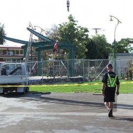 Installation of the Greerton Band Rotunda (2006)
