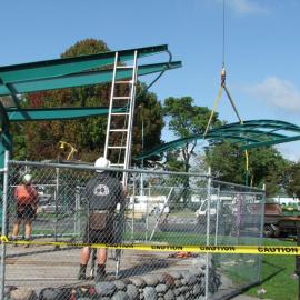Installation of the Greerton Band Rotunda (2006)
