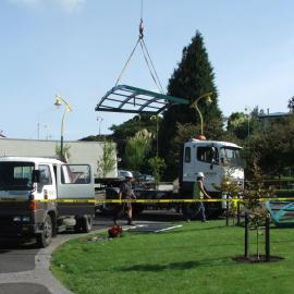 Installation of the Greerton Band Rotunda (2006)