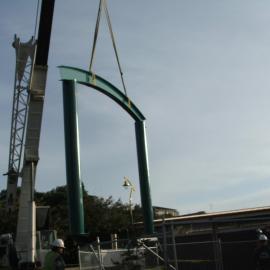 Installation of the Greerton Band Rotunda (2006)