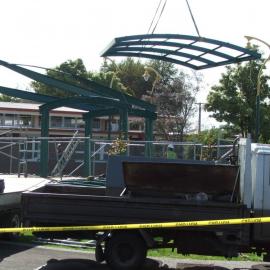 Installation of the Greerton Band Rotunda (2006)
