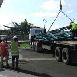 Installation of the Greerton Band Rotunda (2006)