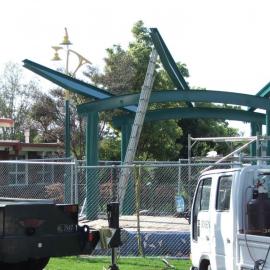 Installation of the Greerton Band Rotunda (2006)
