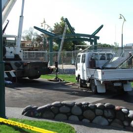 Installation of the Greerton Band Rotunda (2006)