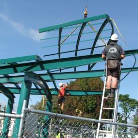 Installation of the Greerton Band Rotunda (2006)