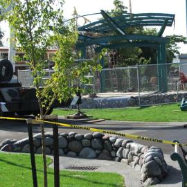 Installation of the Greerton Band Rotunda (2006)